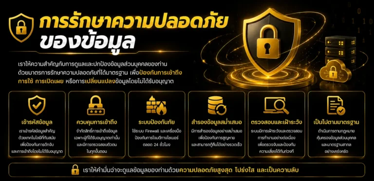 การรักษาความปลอดภัยของข้อมูล