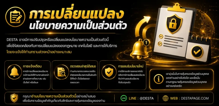 การเปลี่ยนแปลงนโยบายความเป็นส่วนตัว